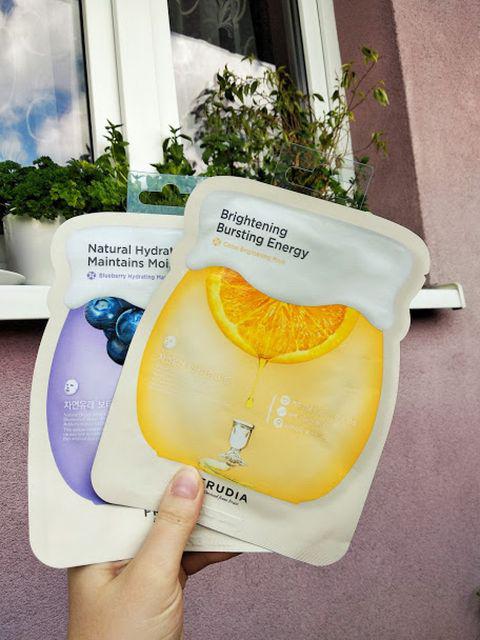 Frudia Maska do twarzy w płacie, Brightening Bursting Energy, Citrus Brightening Mask