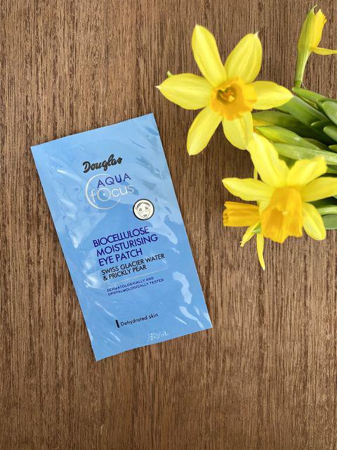 Douglas Aqua Focus, BioCellulose Moisturising Eye Patch, Płatki pod oczy, Nawilżające 