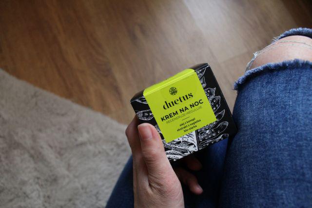 Sylveco Duetus, Krem do twarzy, Na noc, Regeneruje + Reguluje, Olej z konopi