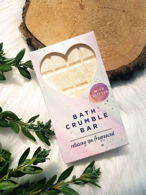 dealz Czekoladka do kąpieli, Bath Crumble Bar, Musująca, Relaxing Spa