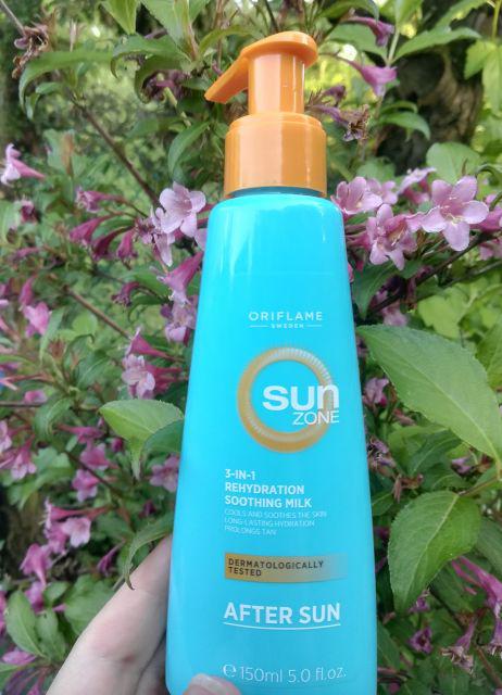 Oriflame Sun Zone, Kojące mleczko po opalaniu 3w1, After sun