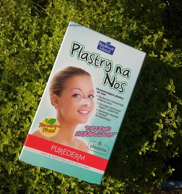 Purederm Botanical Choice, Plastry na nos, Oczyszczające