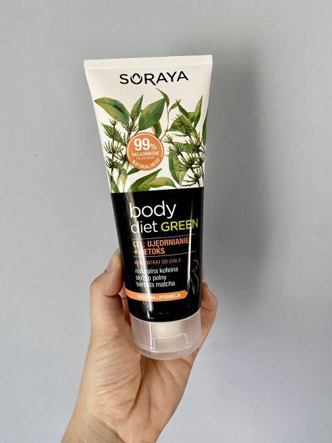 Soraya Body Diet Green, Cel: Ujędrnienie + Detoks, Koncentrat do ciała, Roślinna Liposukcja