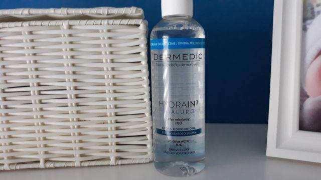 Dermedic Hydrain 3 Hialuro, Płyn micelarny H2O