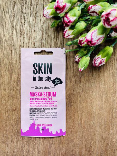 Skin in the City Maska-serum do twarzy, Instant Glow, Wielozadaniowa, 7w1