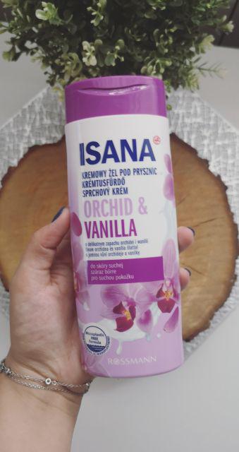 Isana Kremowy żel pod prysznic Orchid& Vanilla