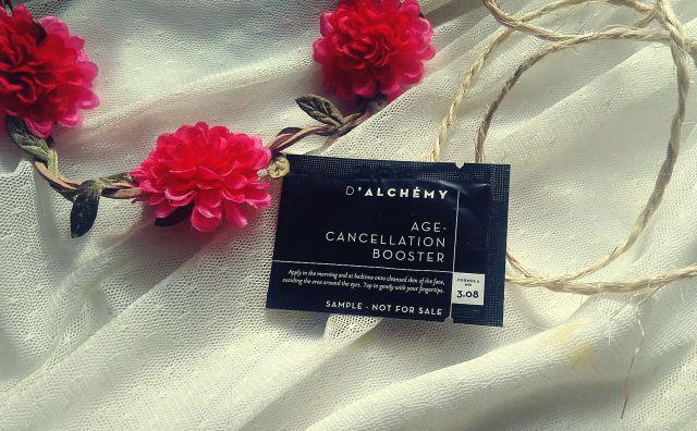 d'Alchemy Age Cancellation Booster -przeciwzmarszczkowy lotion do cery tłustej i mieszanej