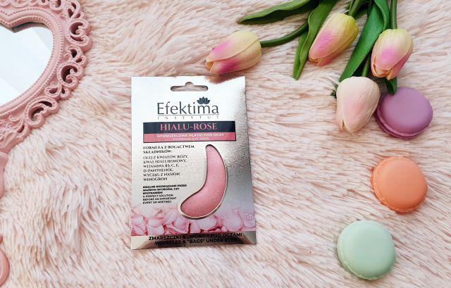 Efektima Hialu-Rose, Hydrożelowe płatki pod oczy, Zmarszczki  & 
