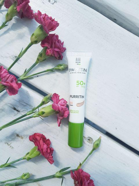 Iwostin Purritin, Krem BB, Skóra tłusta i trądzikowa, 50+