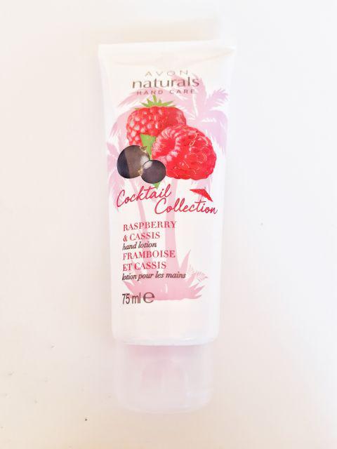 Avon Naturals, Krem do rąk, Coctail Collection, Malina i porzeczka