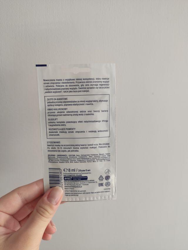 Maseczka rozświetlająca od Perfecty