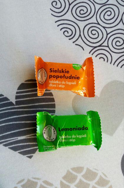 Tabletki do kąpieli stóp manufaktura