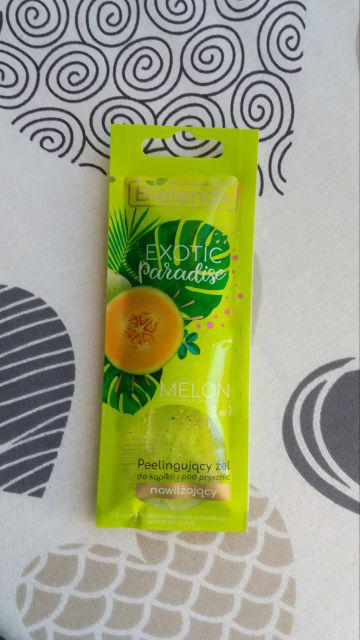 Bielenda Exotic Paradise, Peelingujący żel do kąpieli i pod prysznic, Melon
