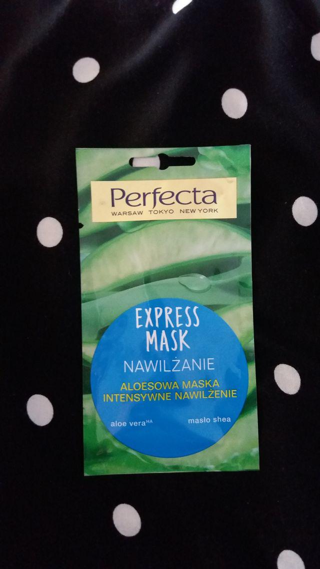 Perfecta Express Mask, Nawilżanie, Aloesowa maseczka do twarzy