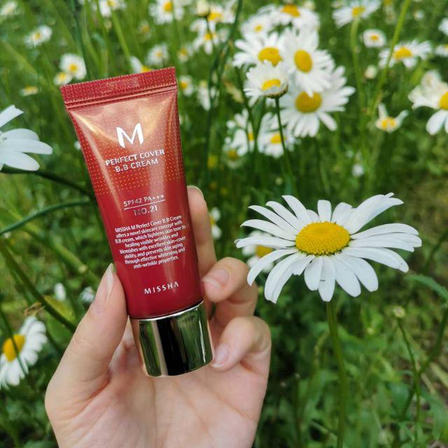MISSHA M Perfect Cover BB Cream, Krem BB, nr 21 Light Beige