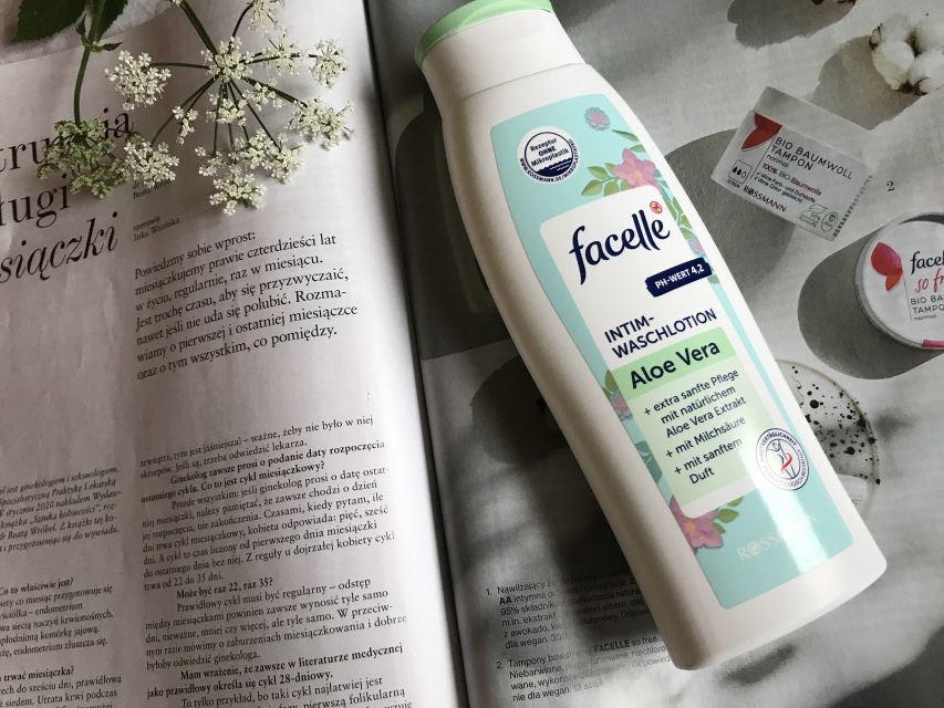 Facelle Intim, Płyn do higieny intymnej, Aloe Vera
