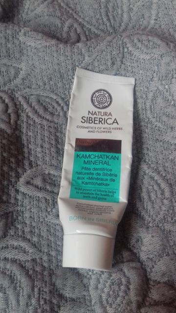 Natura Siberica Pasta do zębów, Syberyjska wzmacniająca szkliwo- Minerały Kamczatki