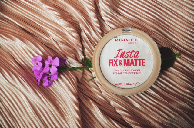 Rimmel Insta Fix&Matte , Puder transparentny, nr 001