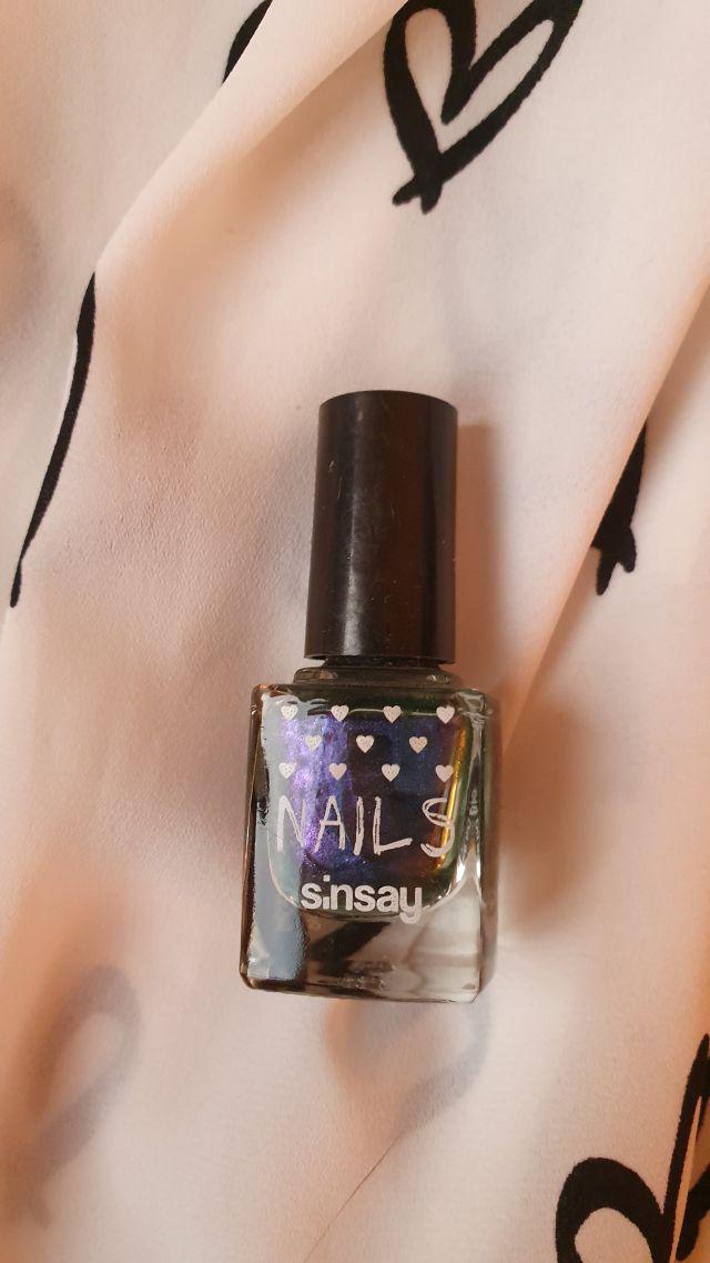 SINSAY Lakier do paznokci, NAILS, niebieska tafla