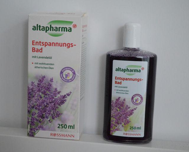 Altapharma Płyn do relaksującej kąpieli, Lawenda