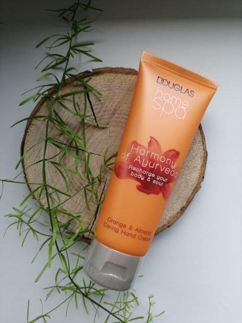 Douglas Home Spa, Krem do rąk, Harmony Of Ayurveda, Almond Oil & Sesame Oil