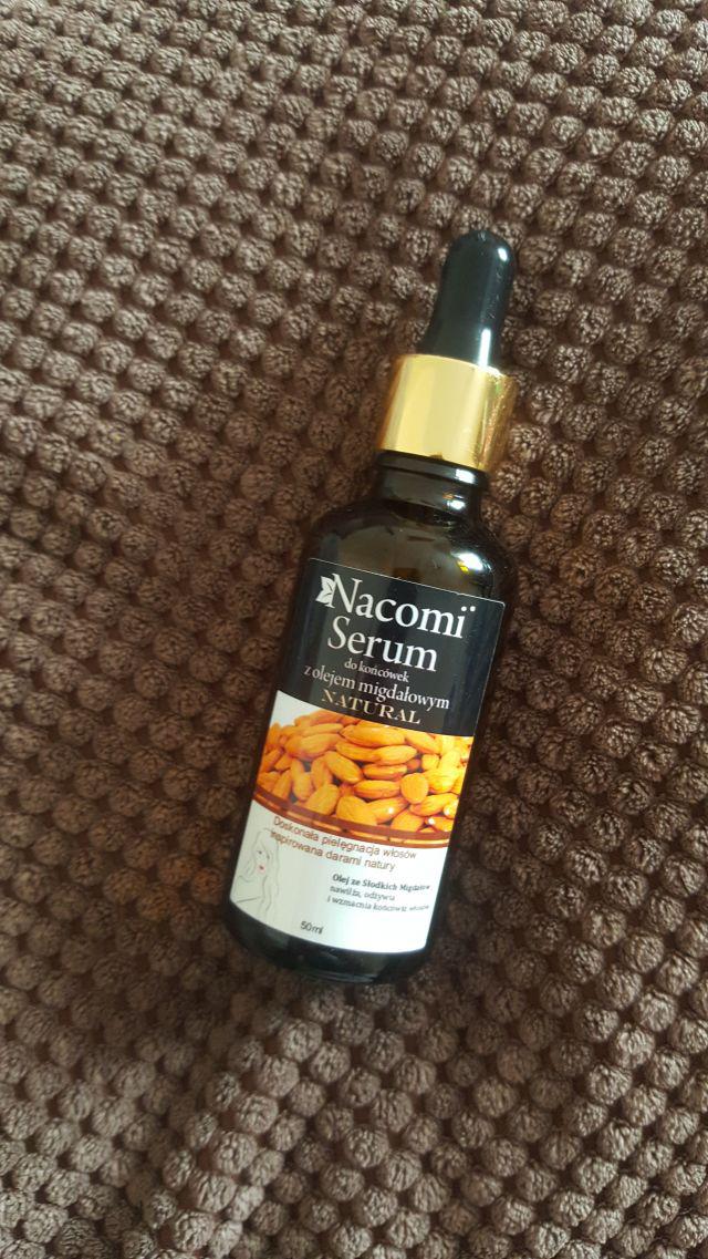 Nacomi Serum do włosów, Olej ze słodkich migdałów
