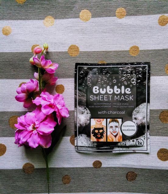 Mascot Europe Bubble Sheet Mask, Maseczka do twarzy, Bąbelkowa, Charcoal