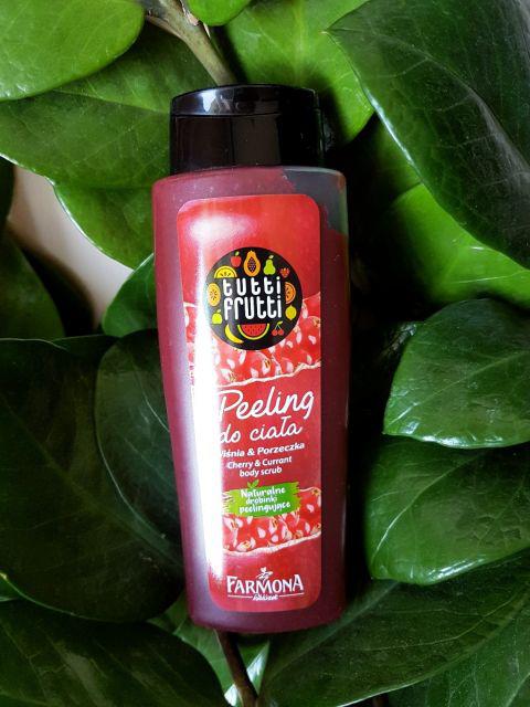 Farmona Tutti Frutti cukrowy peeling do ciała wiśnia i porzeczka 