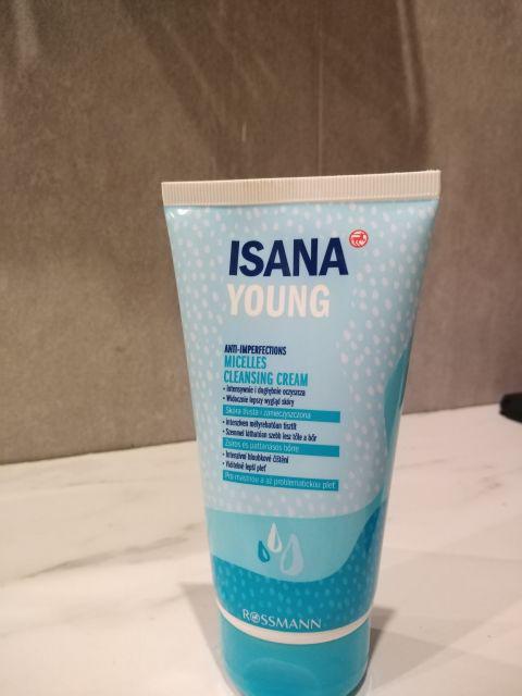 Isana Young, Micelarny krem myjący, Skóra tłusta i zanieczyszczona