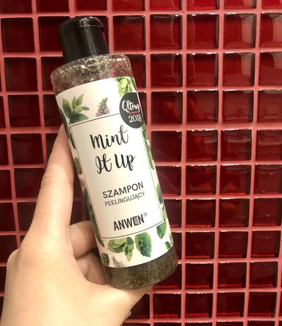 Anwen Szampon peelingujący do włosów, Mint it up