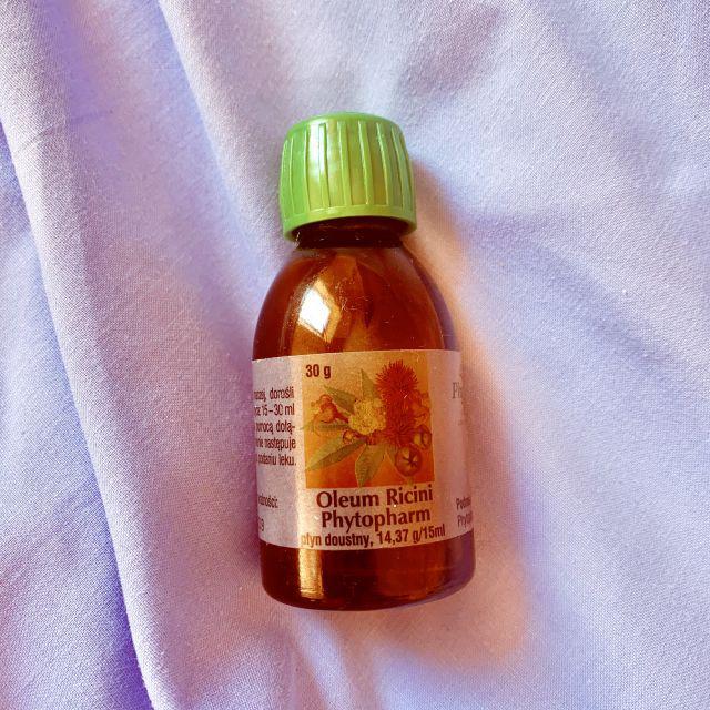 PhytoPharm Olejek rycynowy / odżywka do rzęs diy