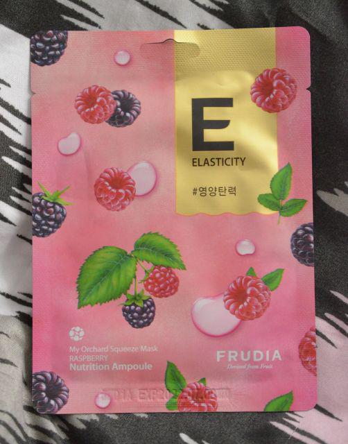 Frudia Maska do twarzy w płacie, My Orchard Squeeze Mask, Raspberry