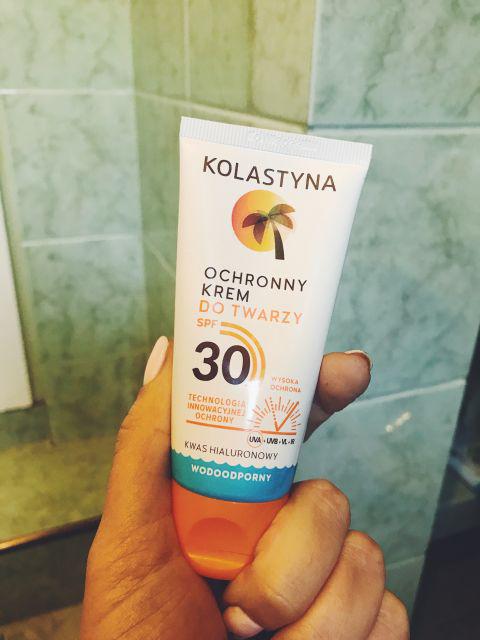 Kolastyna krem ochronny do twarzy do opalanka