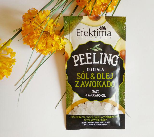 Efektima Peeling do ciała, sól i olej z awokado
