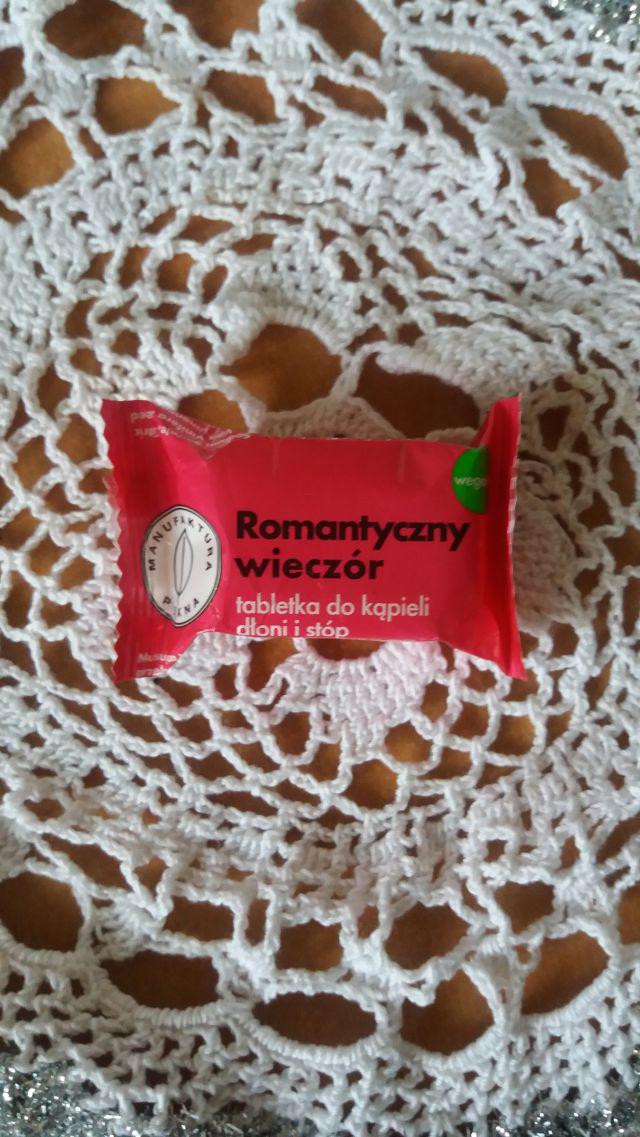 Marba Cosmetics Manufaktura Piękna, Tabletka do kąpieli dłoni i stóp, Romantyczny wieczór