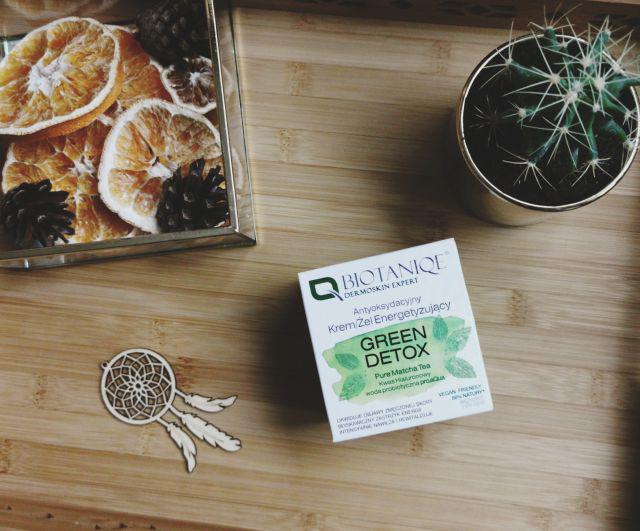 Biotaniqe Green Detox, Krem-żel do twarzy, Antyoksydacyjny, Energetyzujący