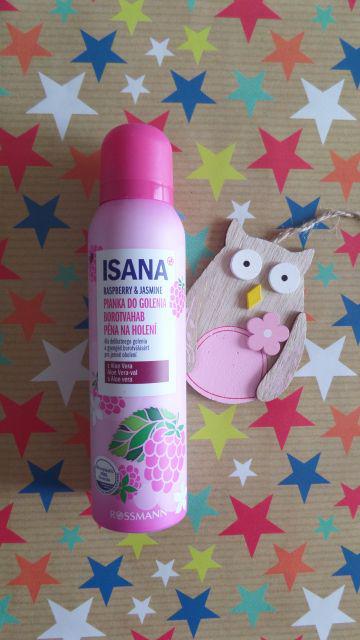 Isana Pianka do golenia, Raspberry & Jasmine