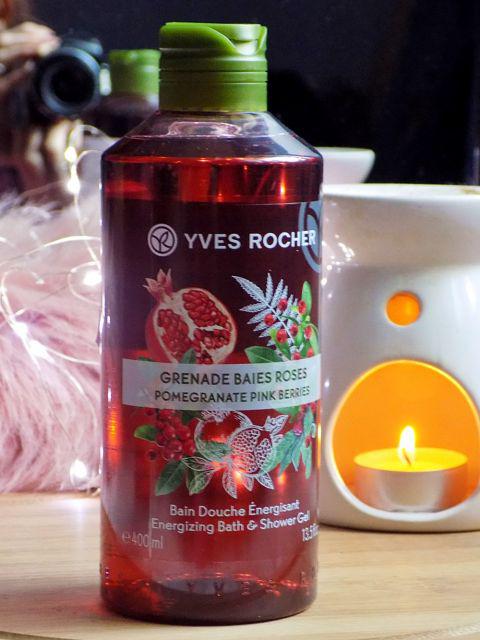 Yves Rocher Żel pod prysznic, Owoc granatu i czerwony pieprz