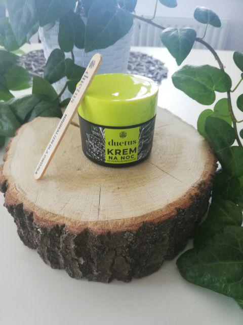 Sylveco Duetus, Krem do twarzy, Na noc, Regeneruje + Reguluje, Olej z konopi