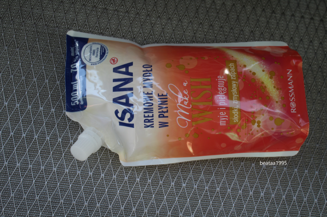 Isana Mydło do rąk w płynie, Kremowe, Make a wish