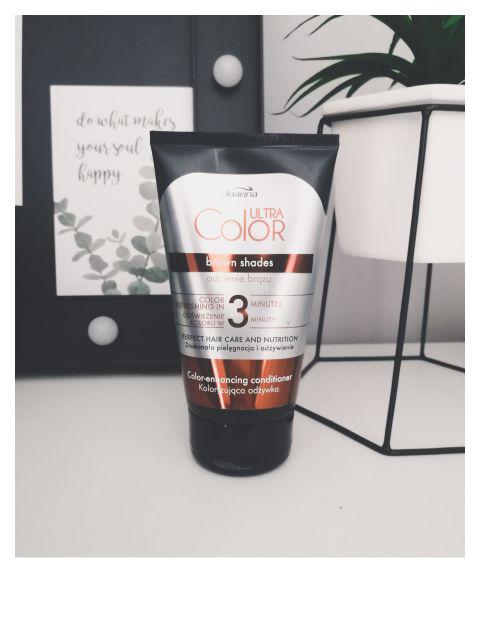 Joanna Ultra Color, Odżywka do włosów, Koloryzująca, Odcienie brązów