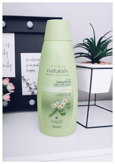 Avon Naturals, Herbal, Care & Repair, Szampon do włosów, Chamomile & Aloe Vera 
