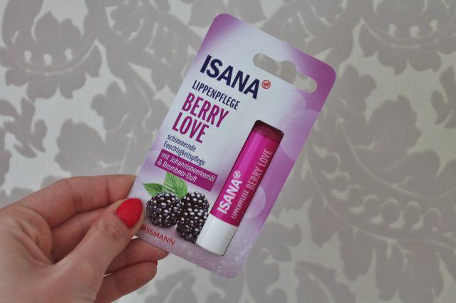 Isana Pomadka ochronna do ust, Berry Love