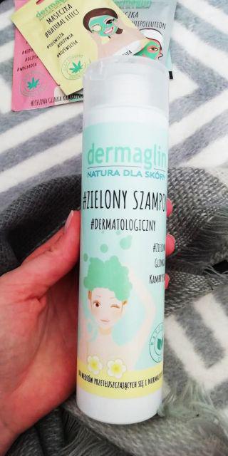 Dermaglin Szampon do włosów, #zielony, Dermatologiczny, Do włosów przetłuszczających się i normalnych