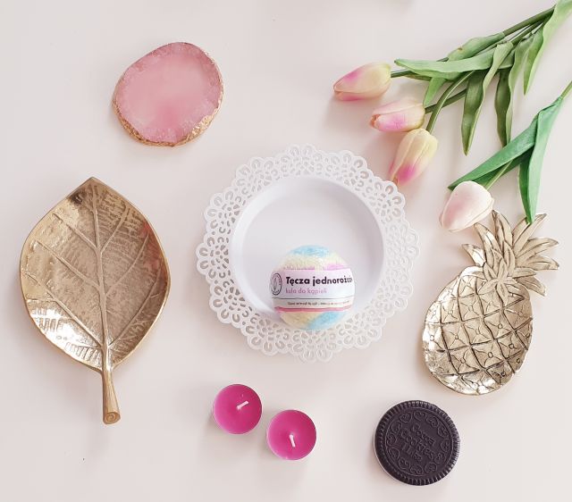 Marba Cosmetics Manufaktura Piękna, Kula do kąpieli, Tęcza jednorożców