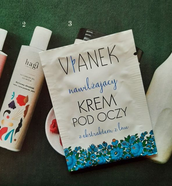 Sylveco Vianek, Krem pod oczy, Seria niebieska, Nawilżający