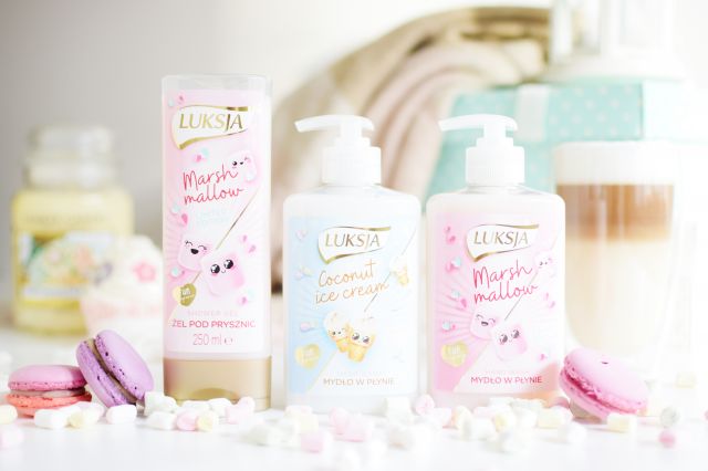 Luksja Żel pod prysznic, Limited Edition, Marshmallow