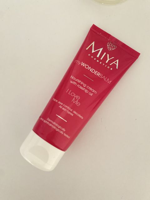 Miya Cosmetics myWONDERbalm, I love me, Krem do twarzy, Odżywczy, Olejek z róży