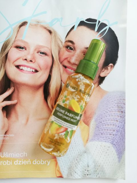 Mgiełka do ciała i włosów mango i kolendra Yves Rocher 