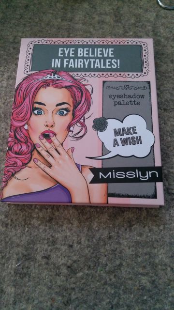 Misslyn Eye Believe In Fairytales, Paletka Cieni Do Powiek
